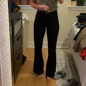 Bootcut Black Jeans